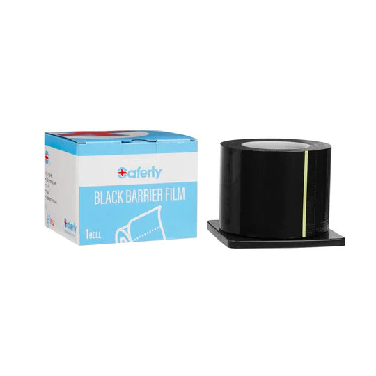 Saferly Medical Barrier Film — 4" x 6" — One Roll of 1200 Perforated Sheets