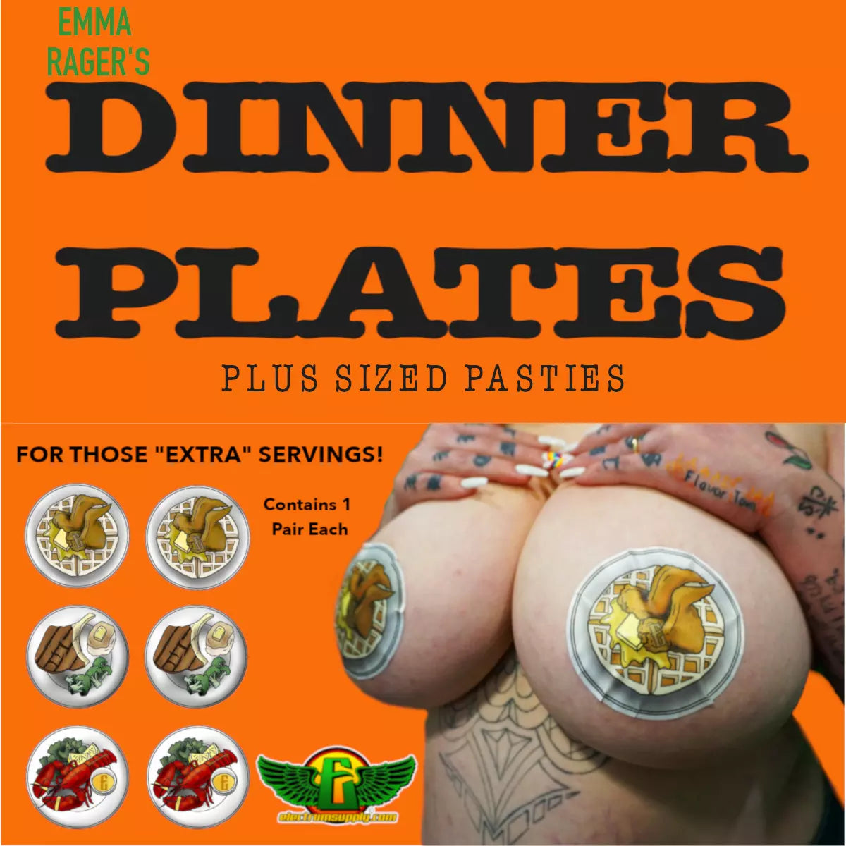 Electrum "DINNER PLATES" PASTIE PACK - XL