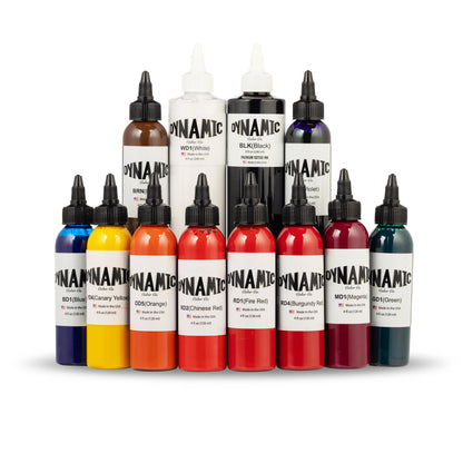 Dynamic Color Co. Tattoo Ink - 4 oz. Bottles