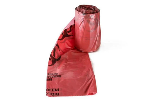 Biohazard Red Bags